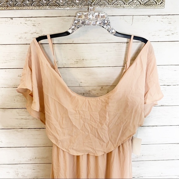 NWT Show Me Your Mumu Caitlin Ruffle Maxi Bridesmaids Dress Size XL - Picture 5 of 12